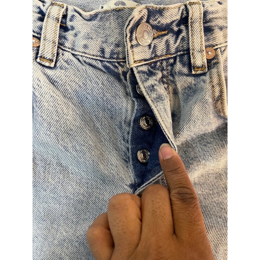 We The Free Light Blue Flare Jeans - Picture 6 of 10